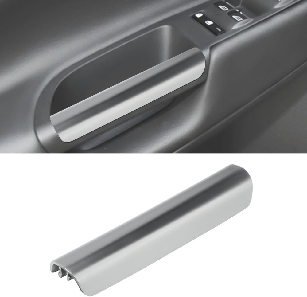 Silver Interior Armrest Front Pull LH Door Handle Grab Trim Fit for Escape 20