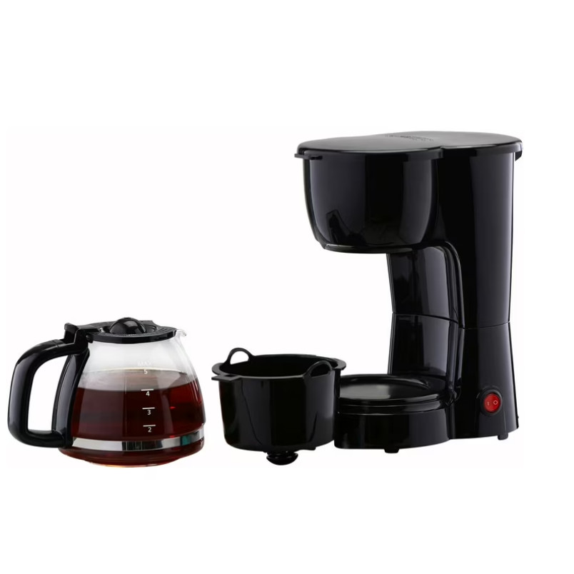 Mainstays 5 Cup Black Coffee Maker - Black