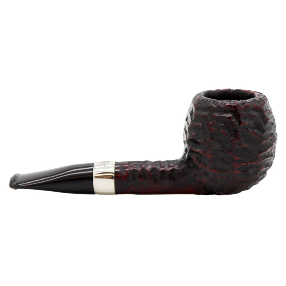 Peterson Pipes Junior Rusticated Short Apple, SMALL Handmade Irish Briar Pipe