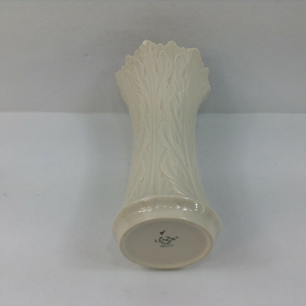 Lenox Ivory-Colored Vase 8.5" Tall