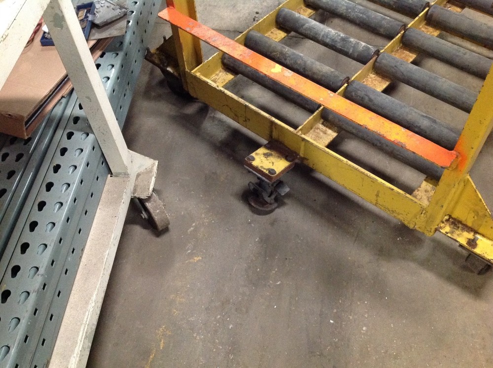 Battery Handling Systems Battery Roller Transfer Cart