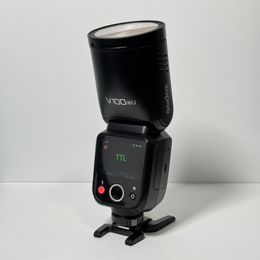 GODOX V100N U Flash - Magnetic ring - Ships UPS Ground