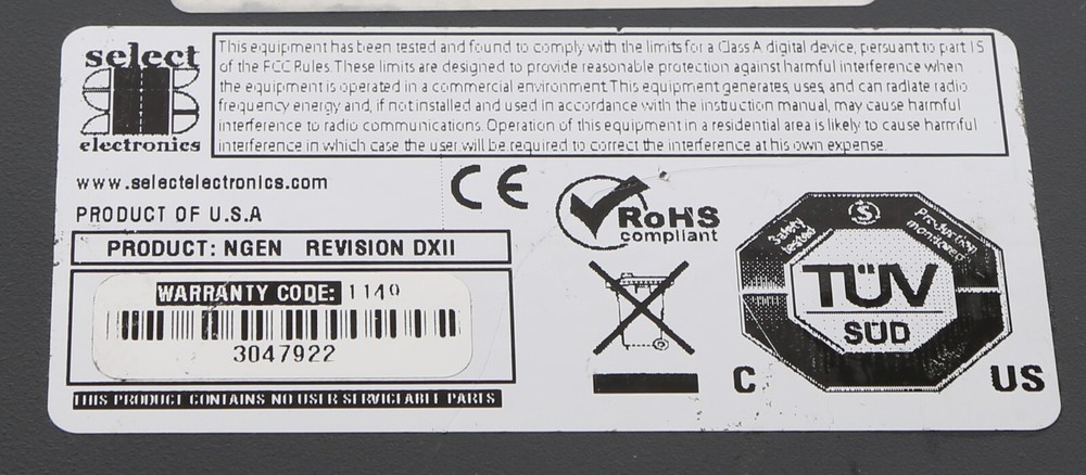 NGenDXii Kitchen Display Controller; Controller Only, w/out Power Supply