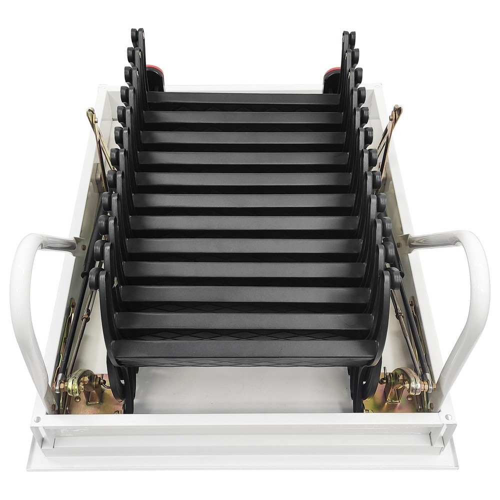 Pull Down Ceiling Ladder Stairs Hidden Telescopic Folding Attic Ladder 9.84 ft
