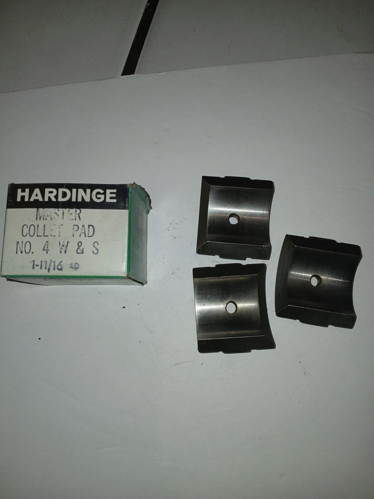 Hardinge  No.4 W&S MASTER COLLET 1 11/16 Smooth Round Pads