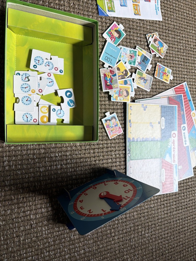 Ravensburger - Educational game - Time / L'heure - Learning game in french