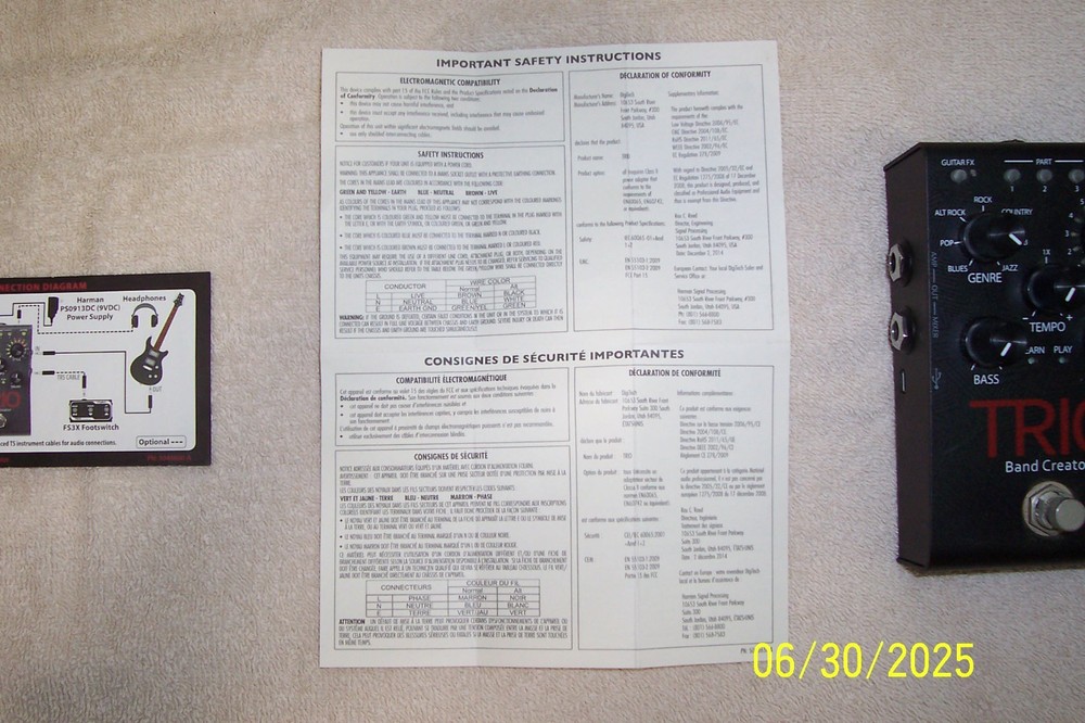 DigiTech TRIO Band Creator Guitar Effect Pedal