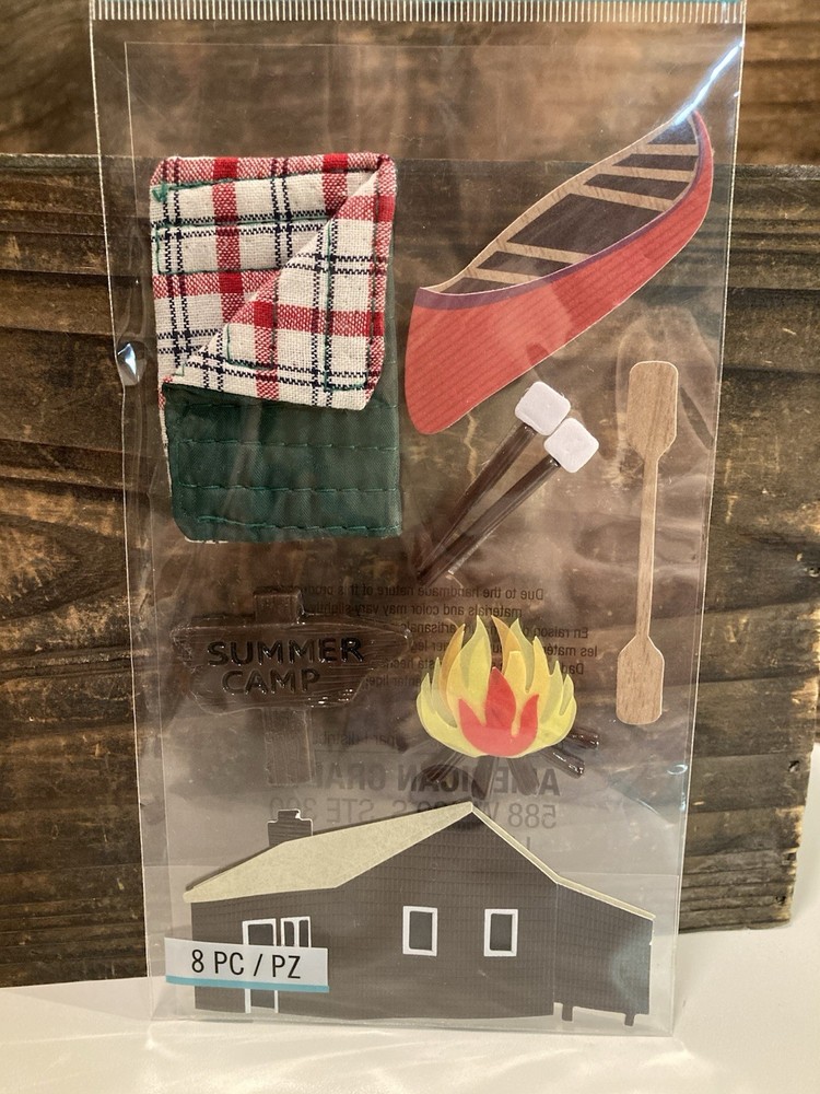 5 Craft Sticker Outdoors Camping Hunting Sets