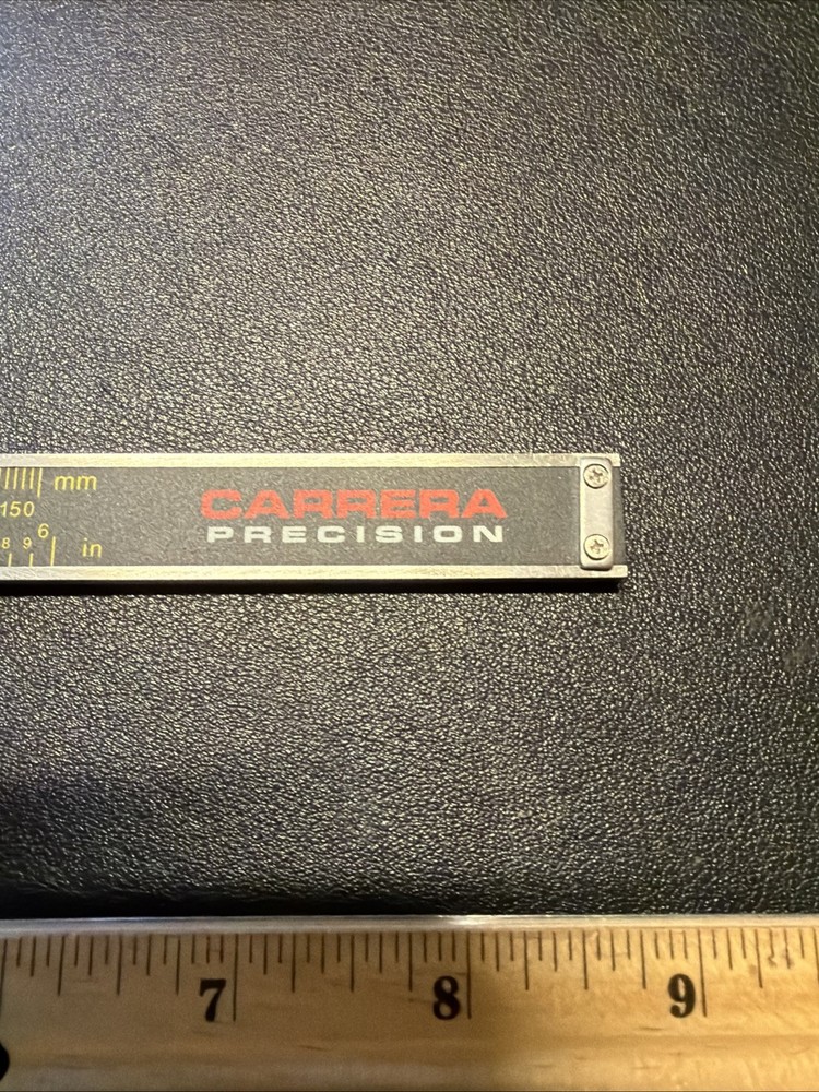 Carrera Precision Model Metal 9"Digital Calipers Needs Battery J