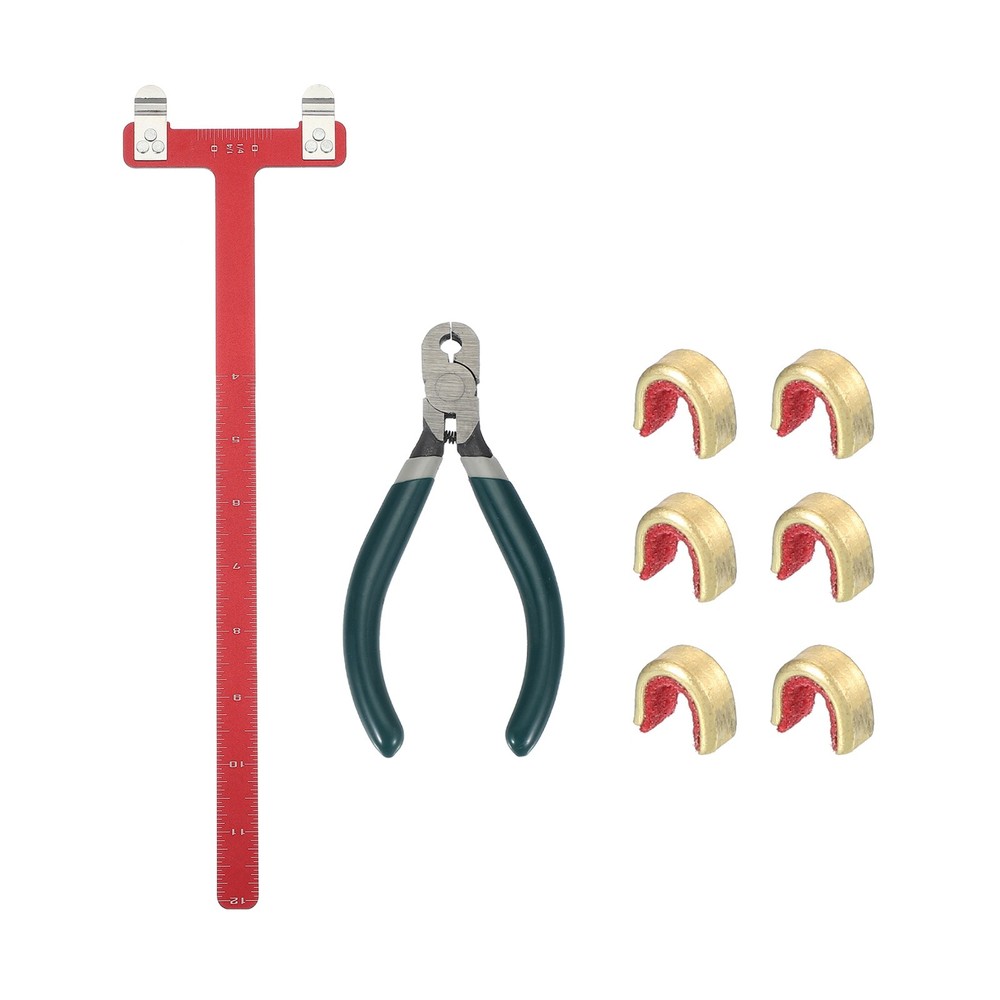 Archery Bow Square 33x9mm for Recurve Compound Bowstrings Archery Red