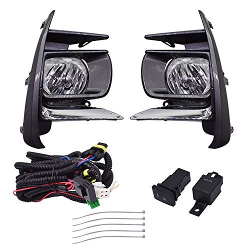 Fog Light Lamp Assembly Passenger and Driver Side Replacement for Sienna