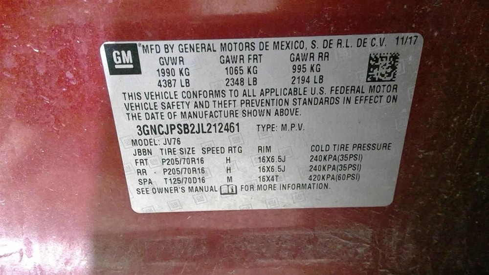 Alternator Fits 13-21 ENCORE 964844
