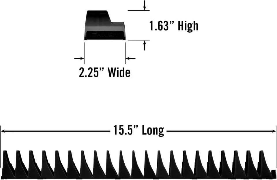 20 PCS/Set Magnetic Wrench Organizer Shelf Practical Wrench Tool Storage