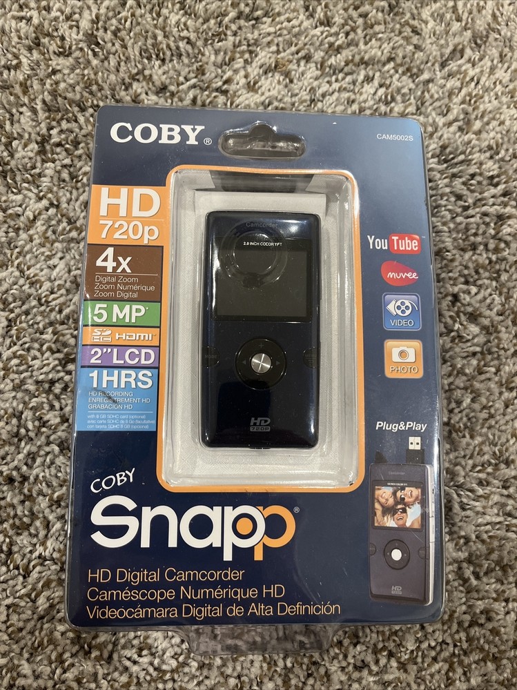 Coby Snapp CAM5002S New In Package