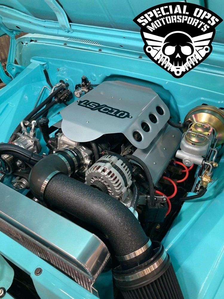 LS ENGINE / COIL COVER COMBO **With Mesh** LSX LS3 LS1 LS6 *NOT UNIVERSAL