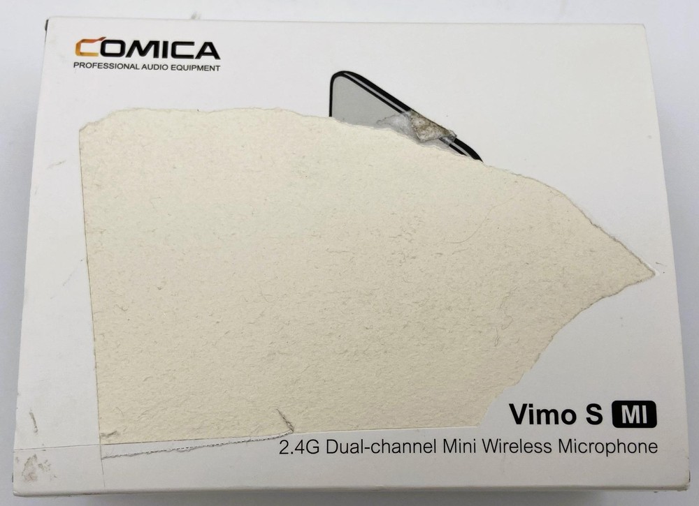 Comica Vimo S MI - 2.4G Dual-channel Mini Wireless Microphone for iPhone in Box