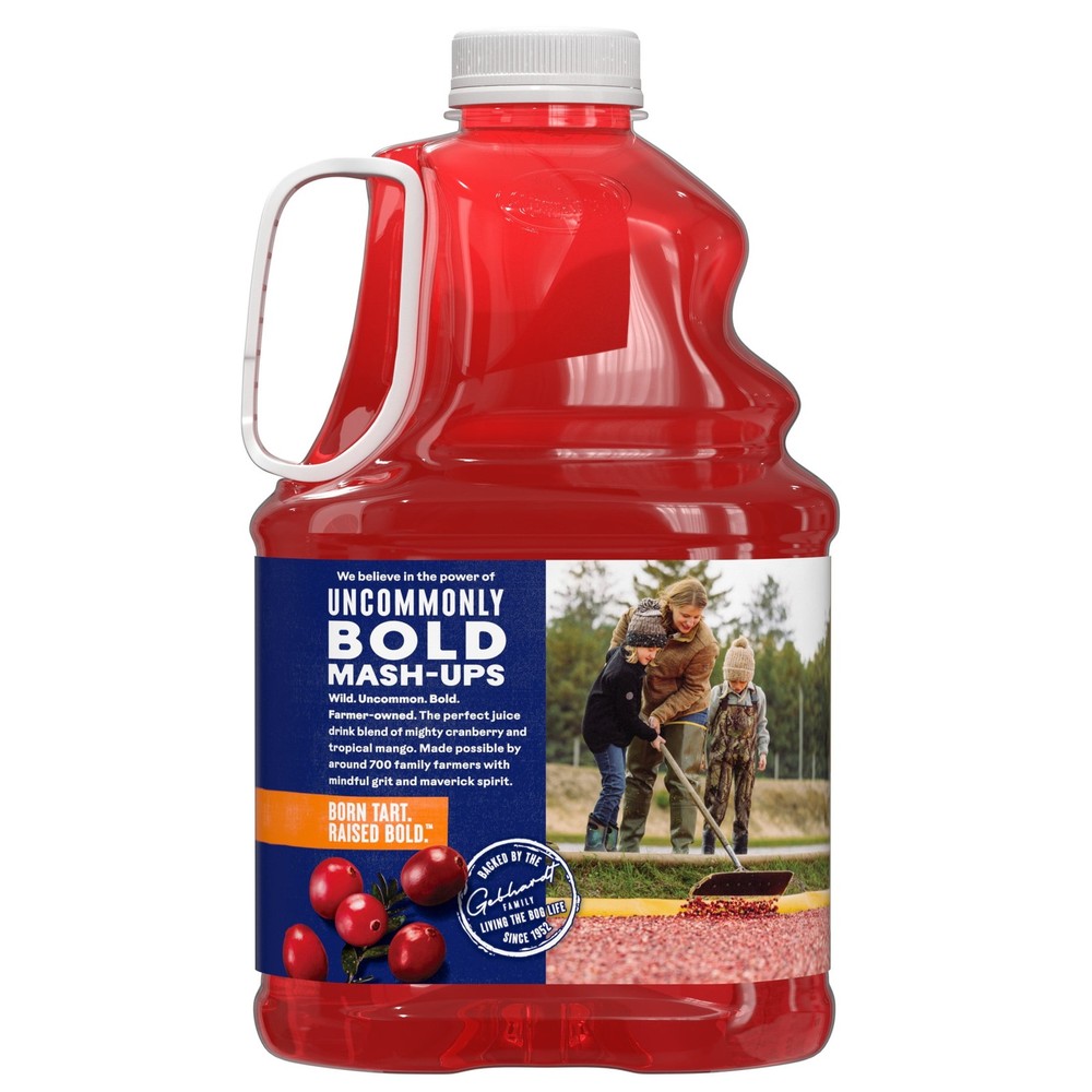 (3 pack) Cran-Mango Cranberry Mango Juice Drink, 101.4 fl oz Bottle