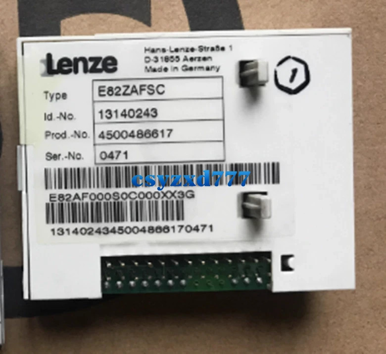 NEW 1PCS Lenze Inverter E82ZAFSC