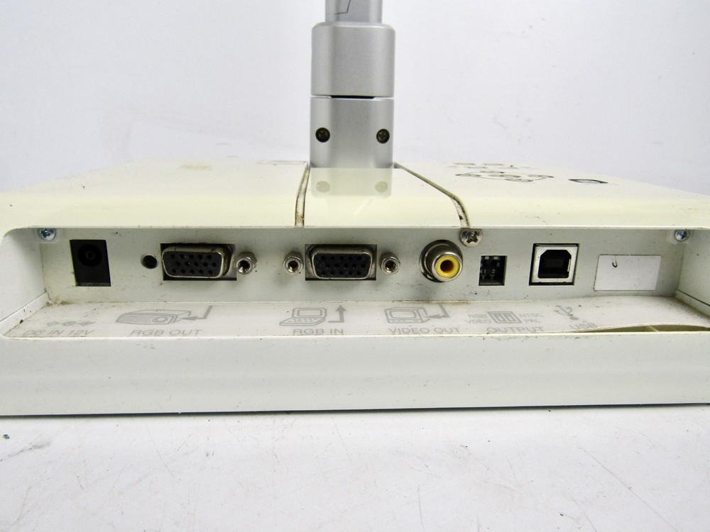 Elmo TT-02S Document Camera XGA Visual Presenter RGB USB (NO Power Adapter)