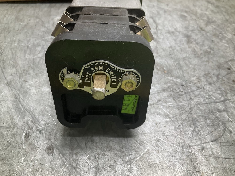 General Electric GE 10AA009 Rotary Drum Switch Type SBM