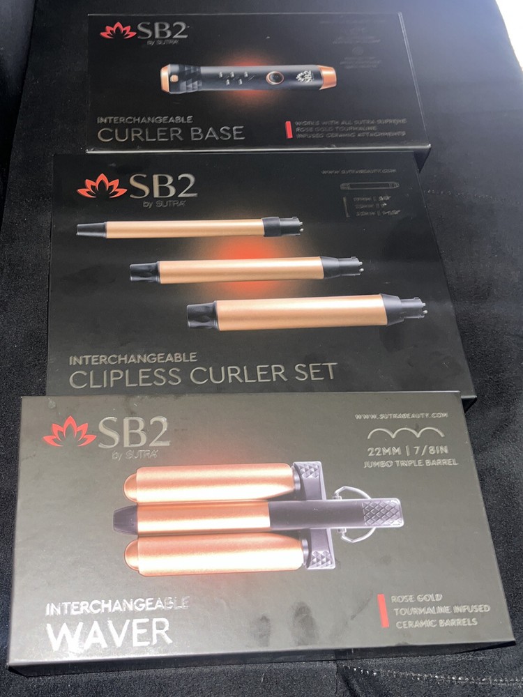 SB2 SUTRA Interchangeable 3 in 1 Styling Base new open box