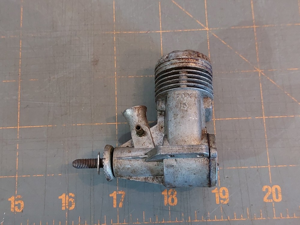 Vintage Fox 15 Nitro Engine RC Airplane BBB
