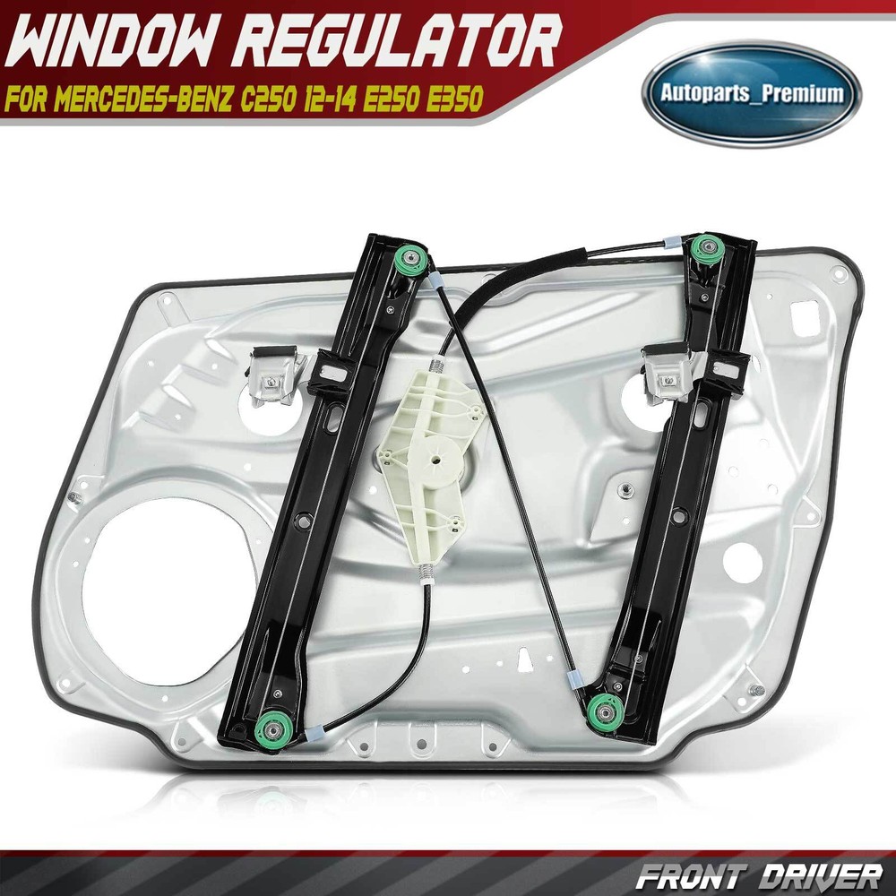 Front Driver Side Power Window Regulator for Mercedes-Benz C250 12-14 E250 E350