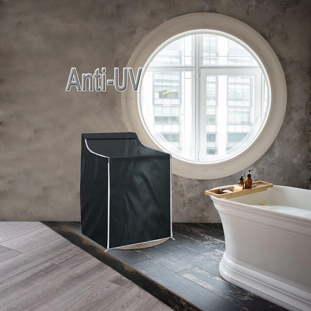 Dustproof Dryer Protect Cover Oxford Polyester Black