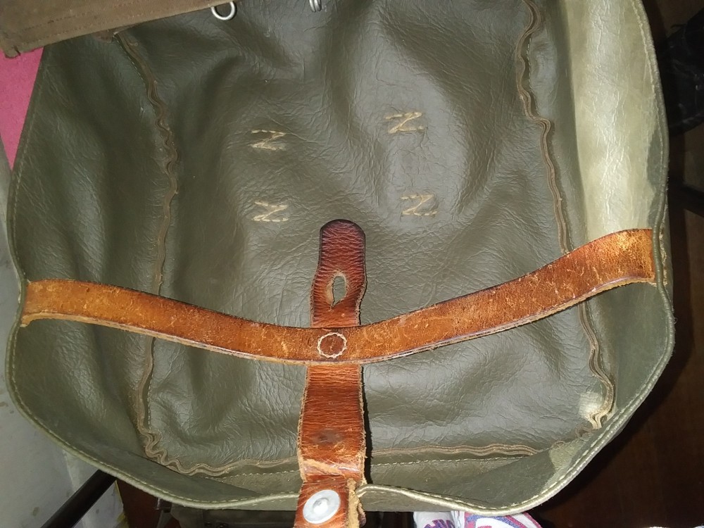 Vintage Swiss Army Bread Bag