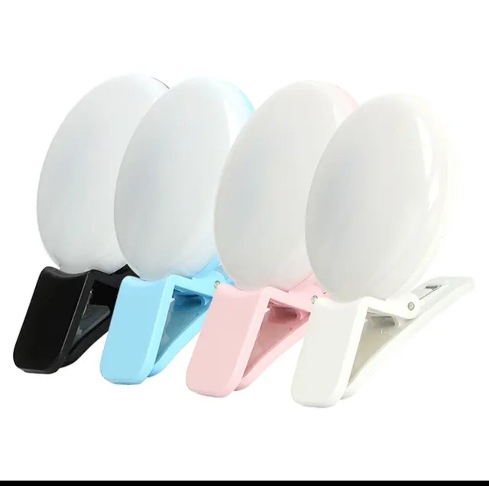 Rechargeable LED Selfie Cellphone/Smartphone Ring Light