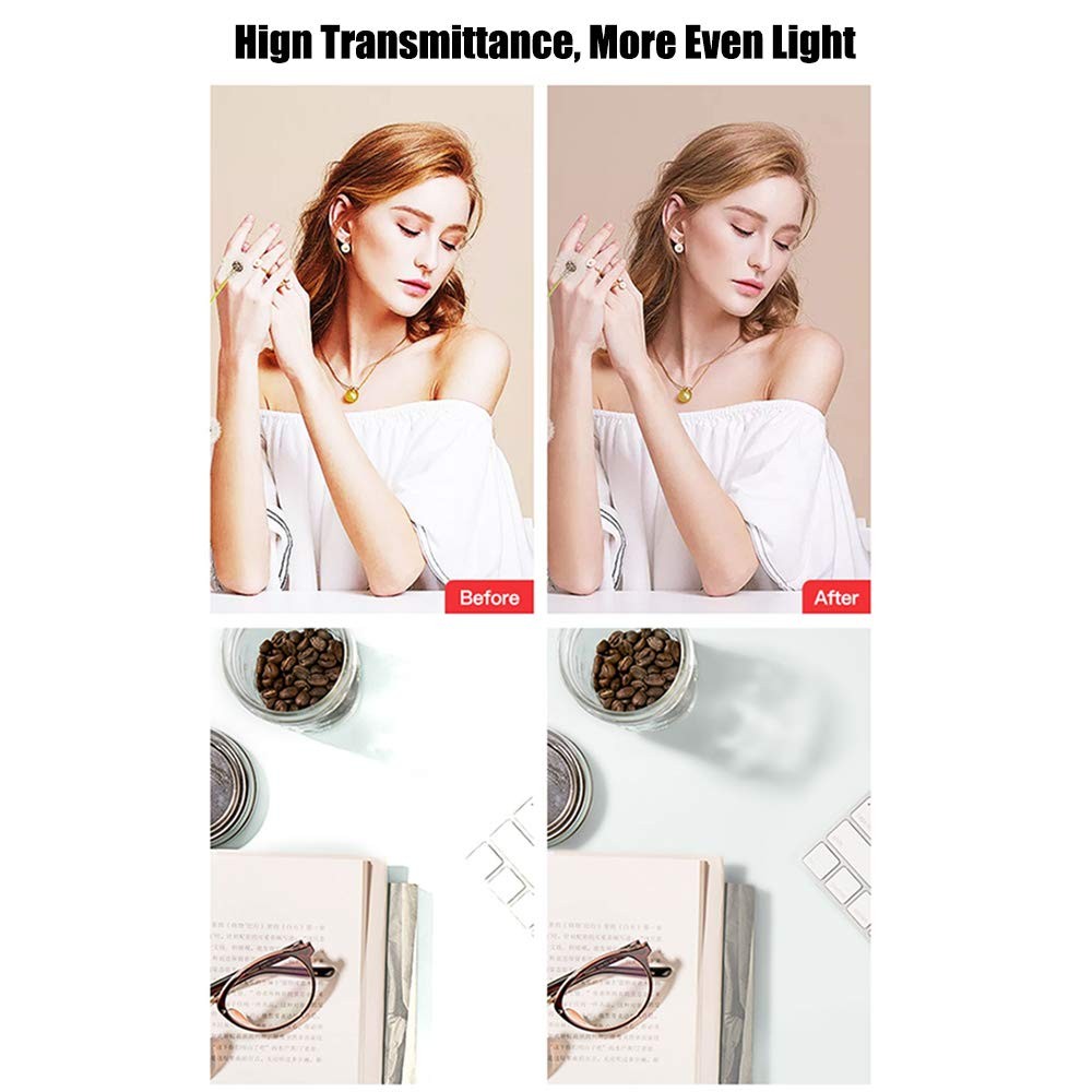 Photography Diffuser Fabric 78.7x59 Light Softbox Grid Cloth Panel