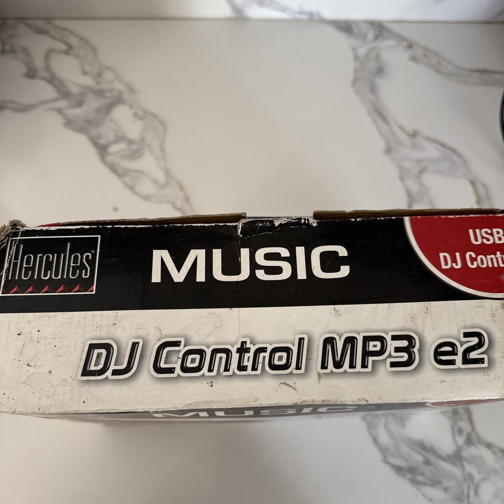 Hercules DJ Control MP3 E2 DJ USB Powered Controller New Never Used