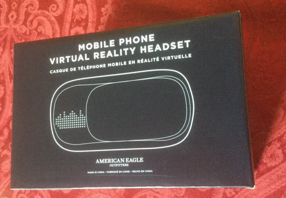 American Eagle Mobile Phone Virtual Reality Headset - New Open Box - UNTESTED