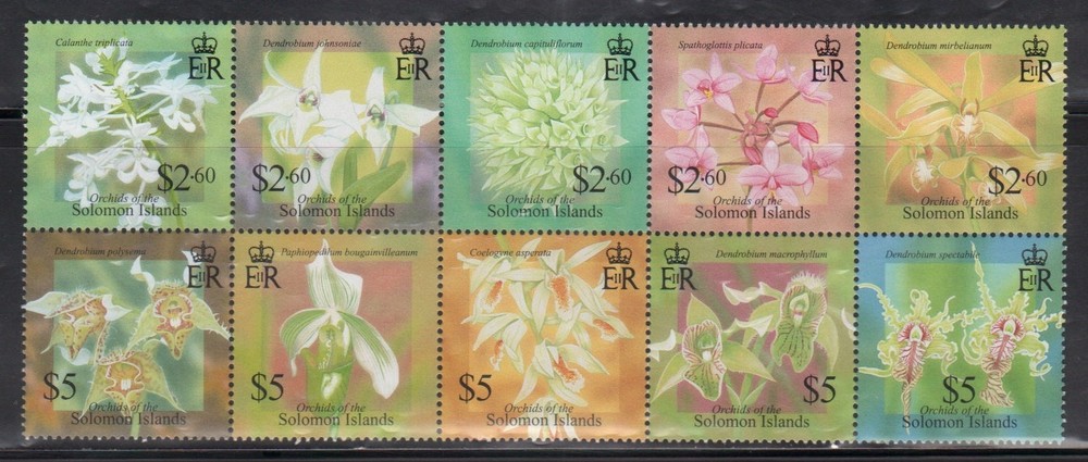 Solomon Islands 975 Flowers Mint NH
