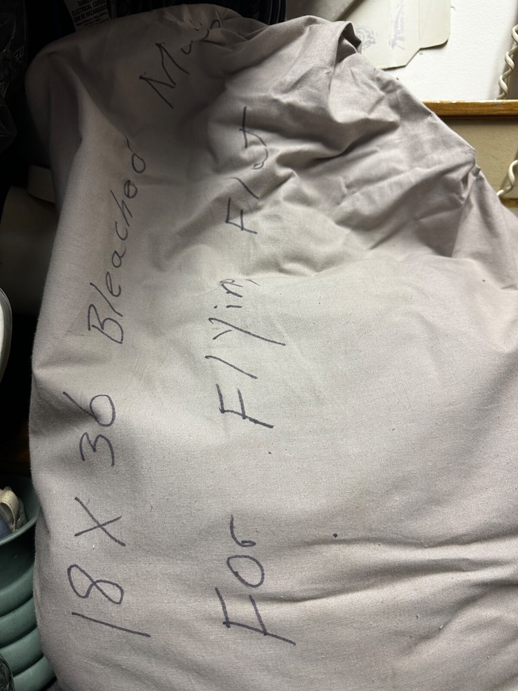 18ft x 36ft Bleached Muslin for Studio flying flat reflector