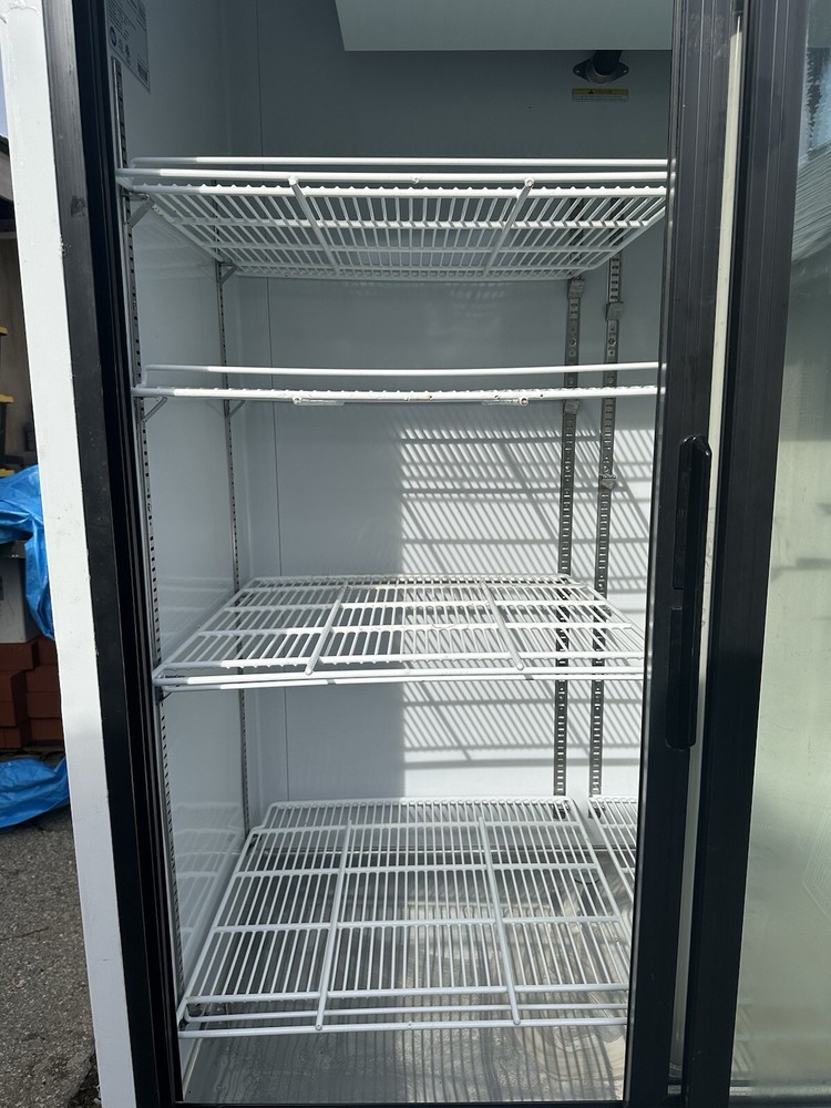 commercial refrigerator glass door used