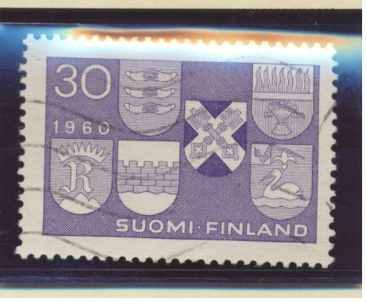 Finland Stamp Scott #366, Used