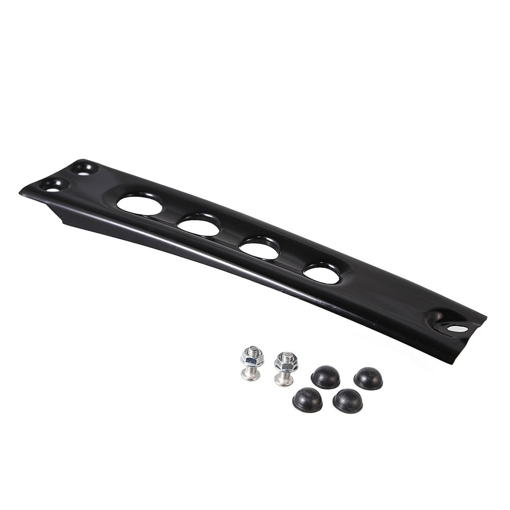 Gloss Black Metal Switch Console Dash Panel For Harley Softail Fat Boy 2018-2025