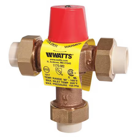 Watts 0006272 Temperature Control Valve, 1/2 In.