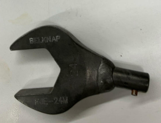 Belknap RJE-24M 24mm Open End Torque Wrench Insert