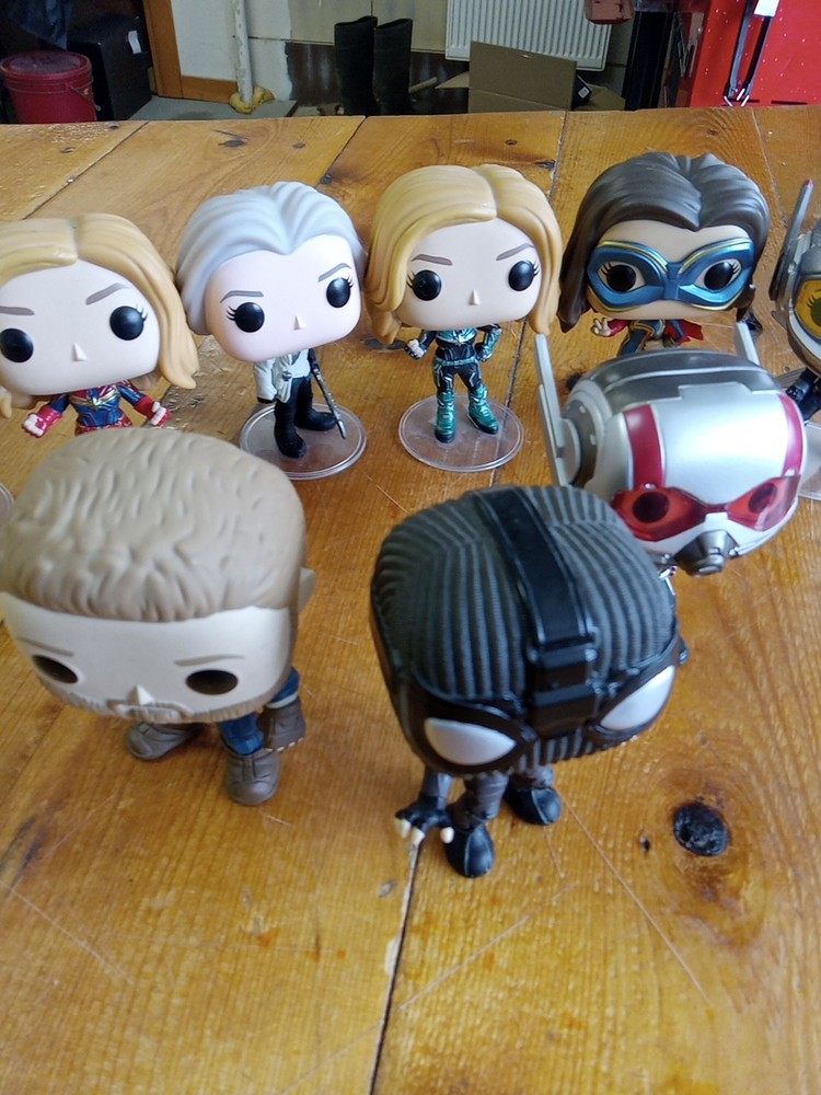 Funko Marvel Mixed Lot 9 Figures