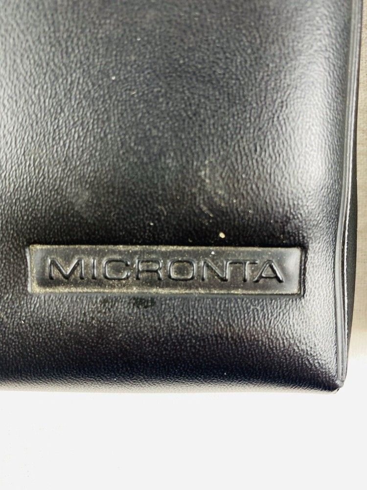 MICRONTA Model 351 Frequency Counter w/Case,Instructions & Antenna - Works!