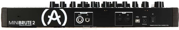 Arturia MiniBrute 2 Semi-modular Analog Synthesizer