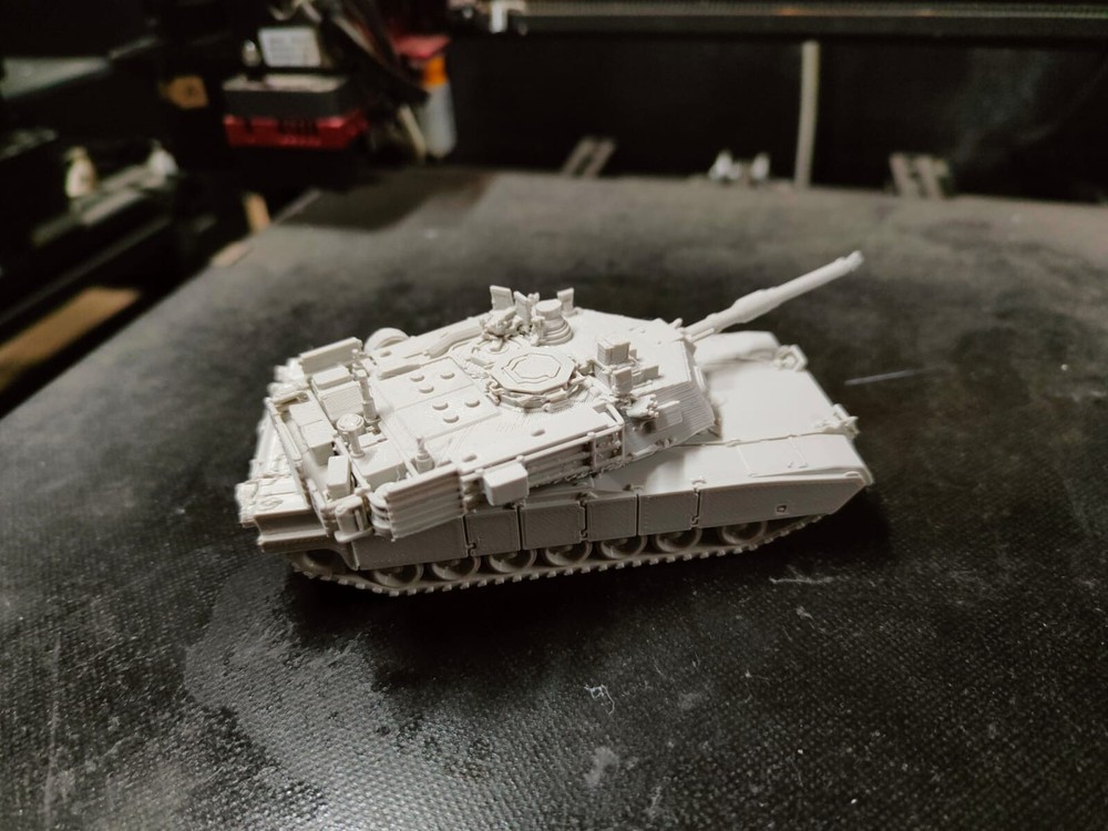 American Abrams M1A2 tank 1:48 scale Printed 3d model kits DIY