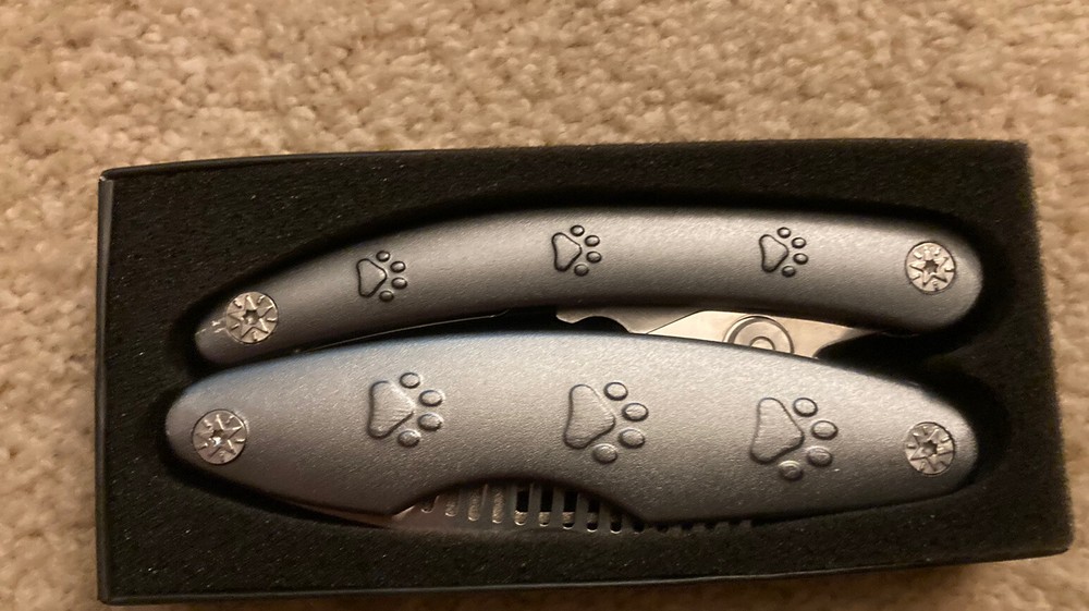 KUSSONLI Pet Nail Clippers and Trimmers-Multifunctional Foldable Type