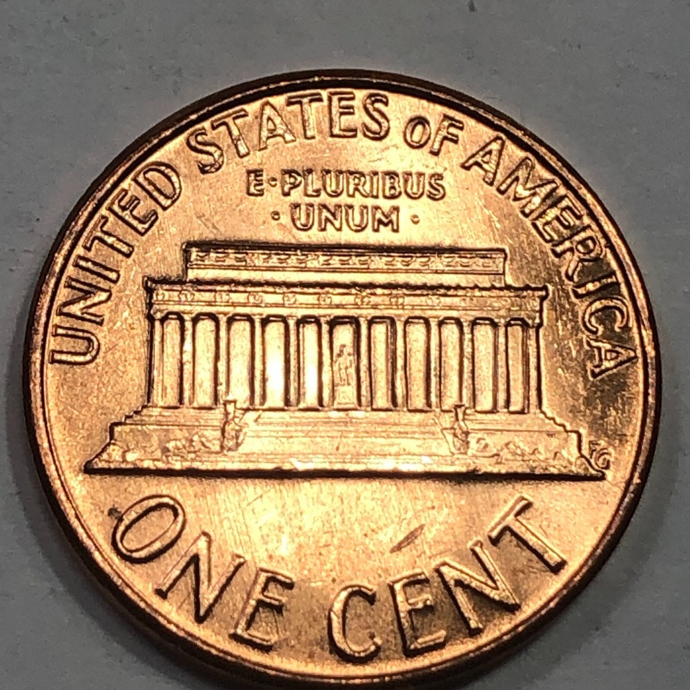 1975 D - Lincoln Memorial Cent