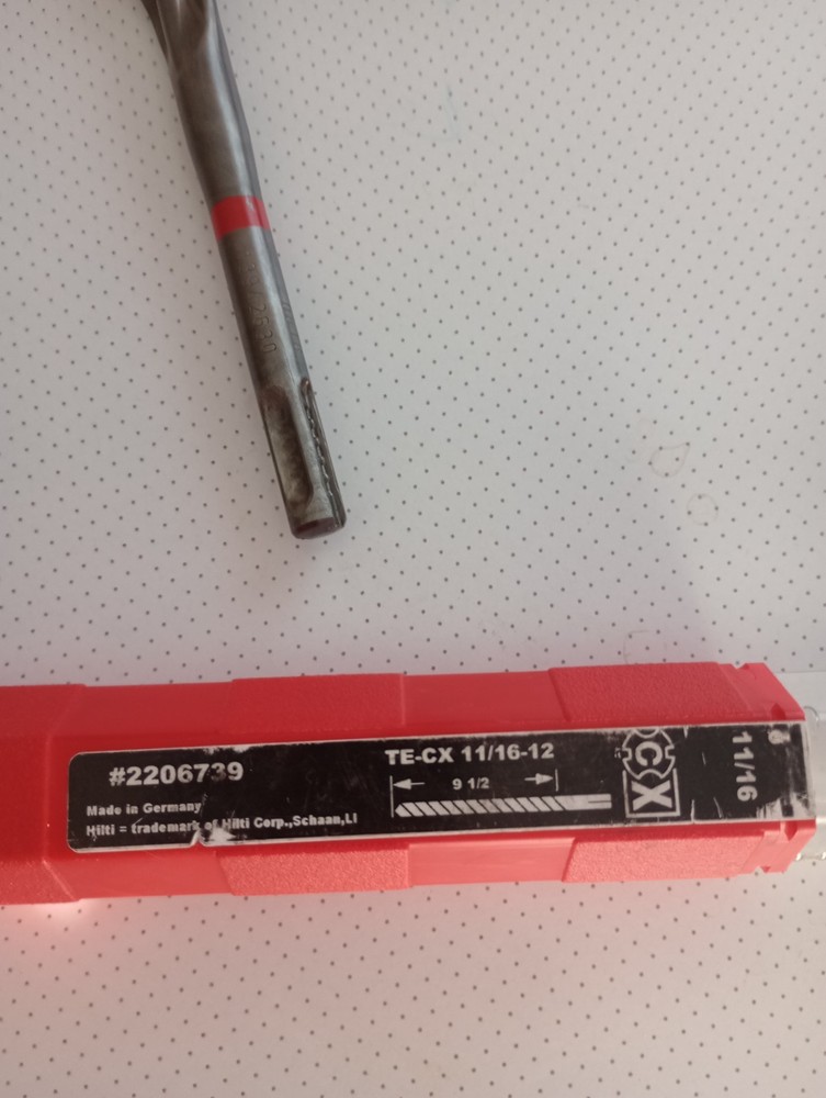 HILTI Concrete Bit TE-CX 11/16-12