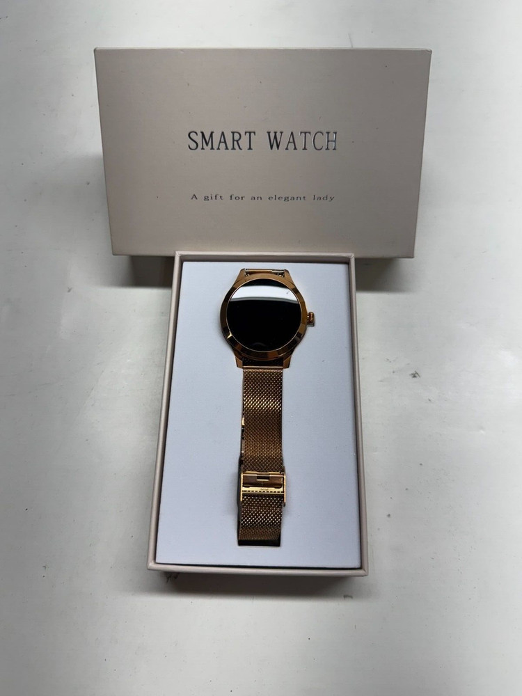 Smart watch Gold band