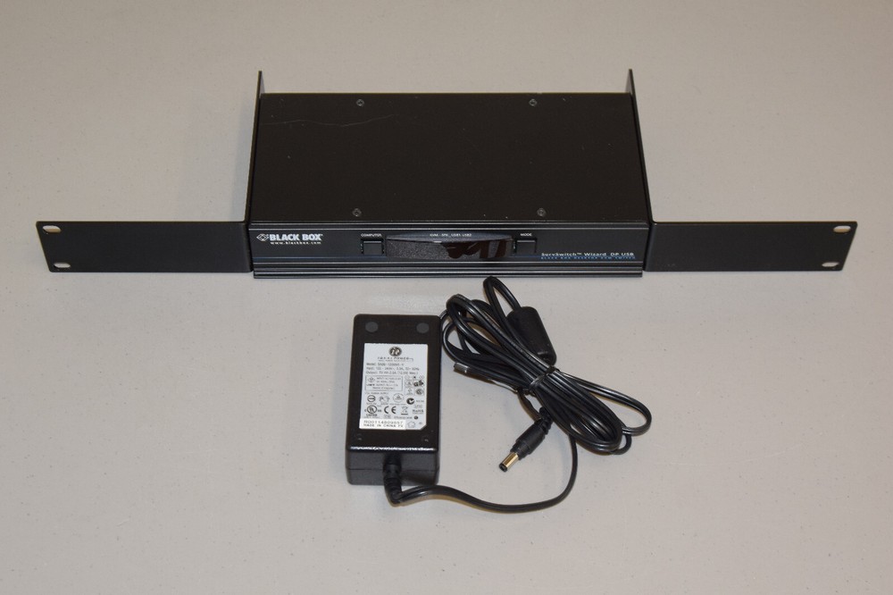BlackBox ServSwitch Wizard 4 Port DP Display Port USB Desktop KVM Switch KV9804A