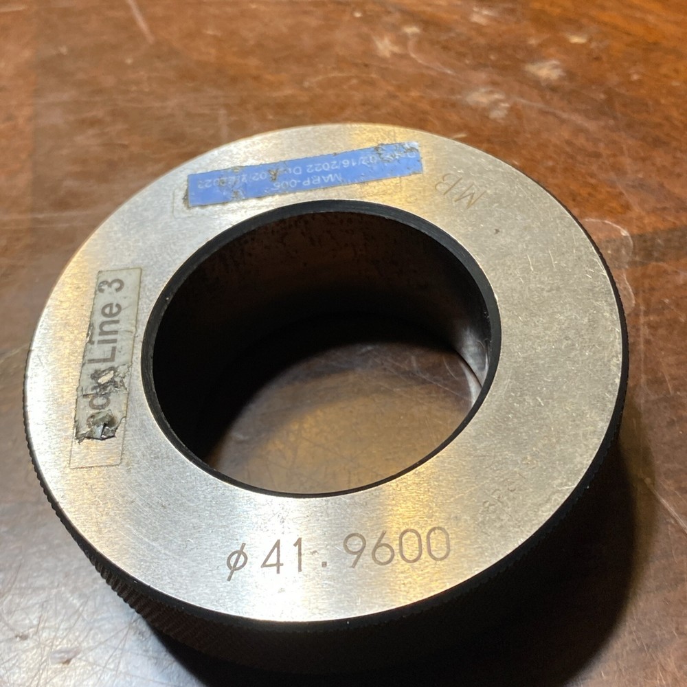 Smooth Plain Bore Ring Gage 41.9600mm 8P81815 MB (D16)